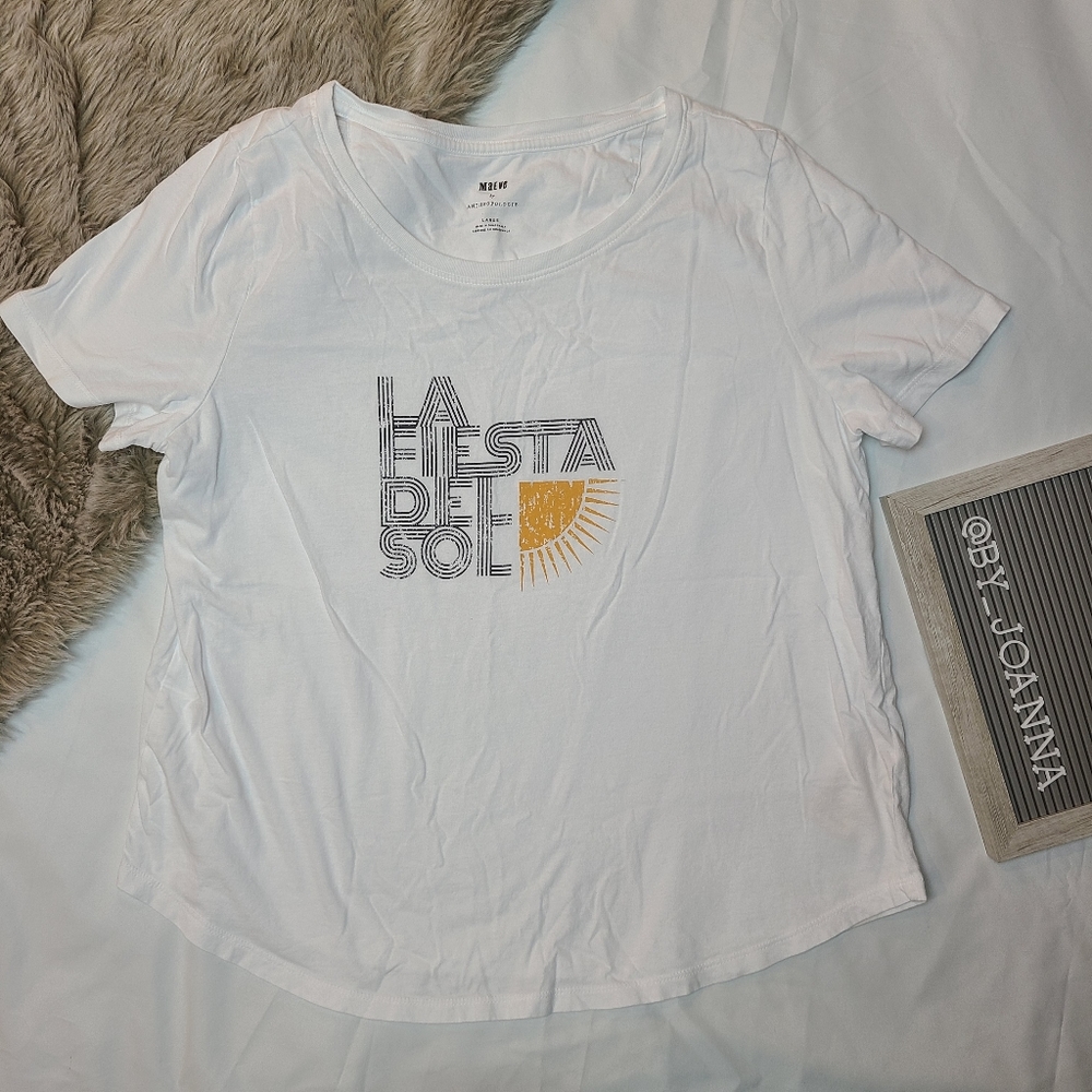 *MAEVE* Anthropologie White Tee Shirt